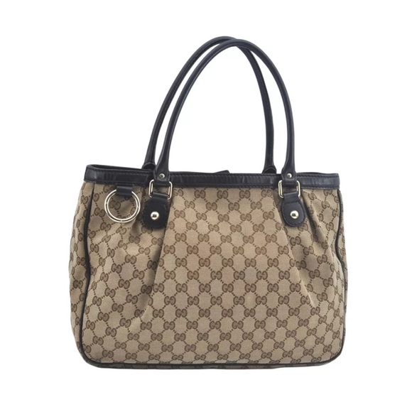 Authentic Gucci Tote (with keychain, pictured). - Picture 1 of 14